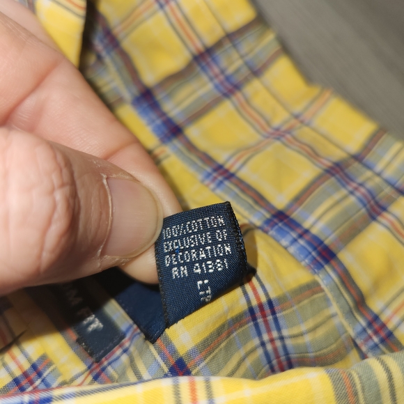 Ralph Lauren Custom Fit Long Sleeve Button Shirt Men's Size Large B3 - Picture 5 of 7